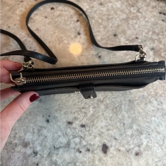 Kate Spade Textured Black Crossbody Bag - Picture 5 of 11